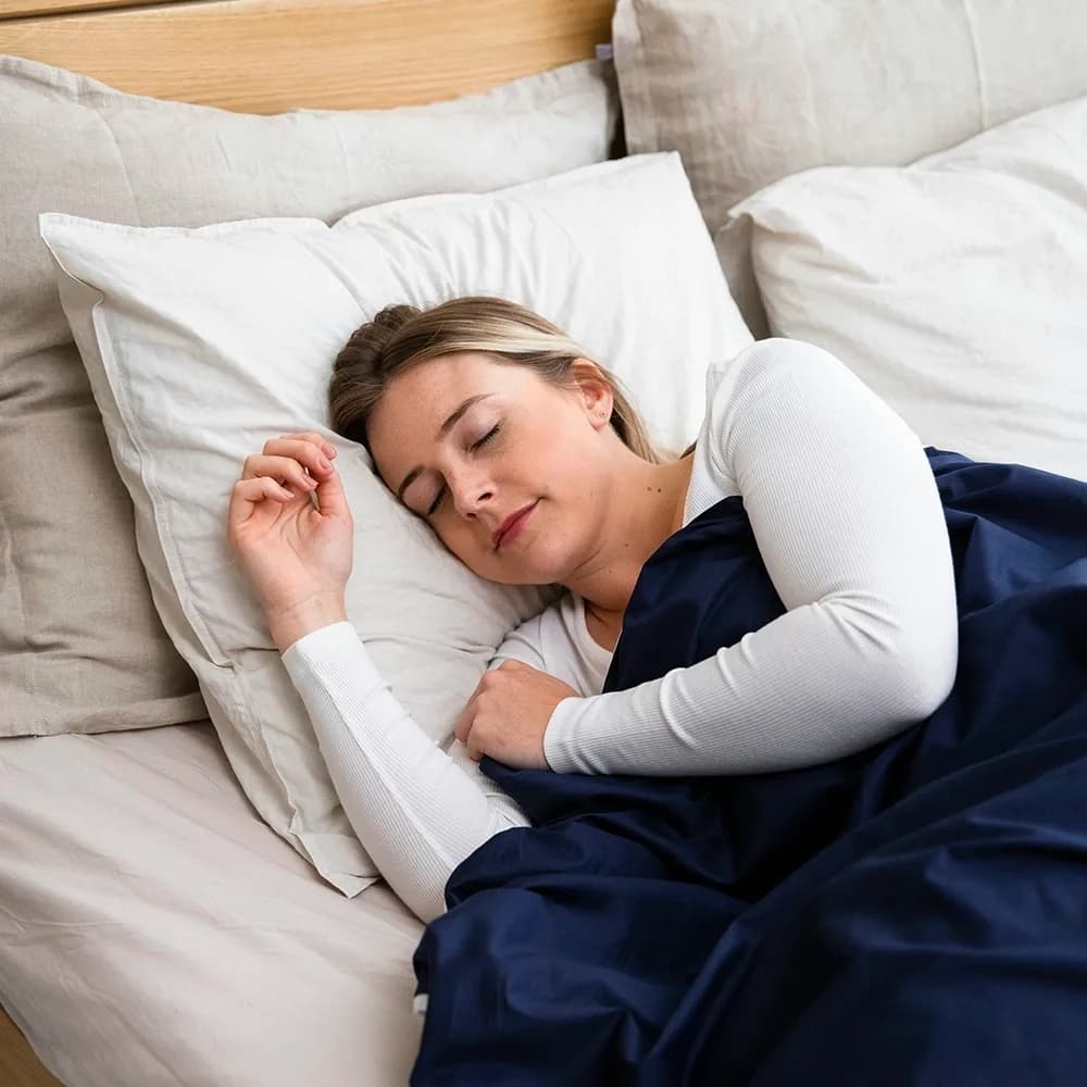Woman sleeping peacefully